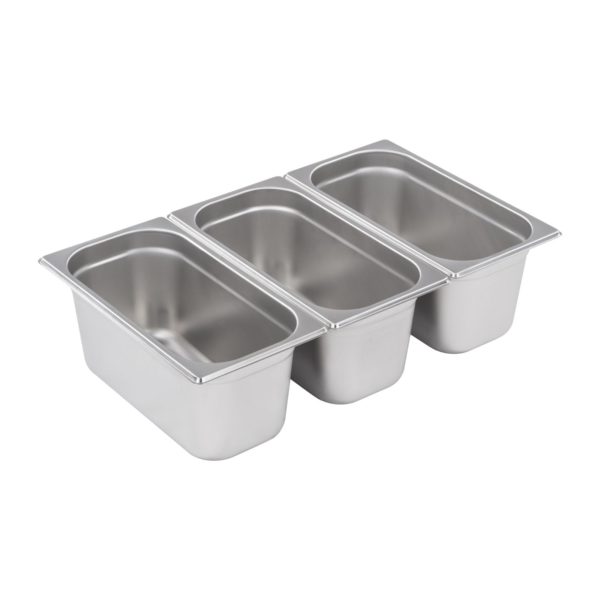 Bain marie 3 bacs