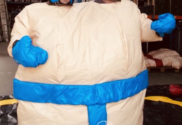 costume de sumo adulte en duo