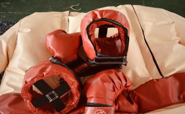 costume de sumo adulte en duo