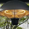 Chauffe terrasse Halogène suspendu
