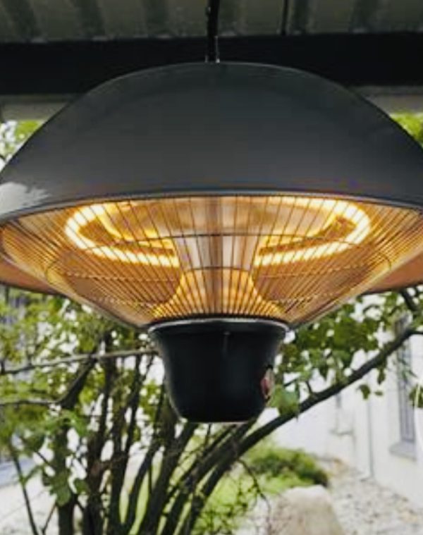Chauffe terrasse Halogène suspendu