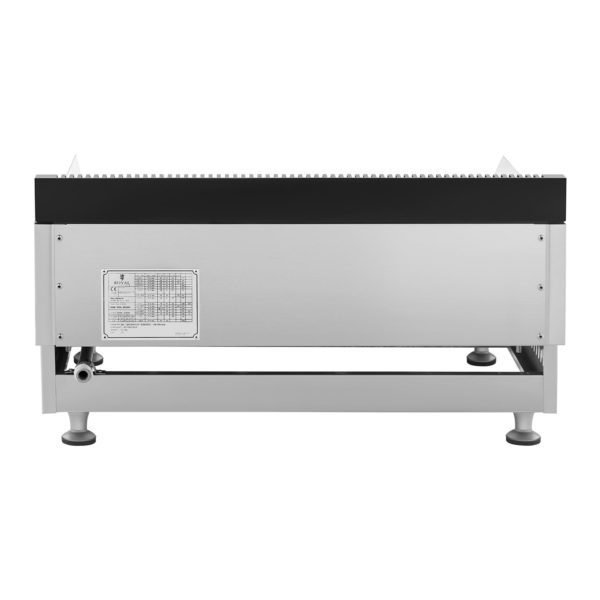 Plancha à gaz en inox