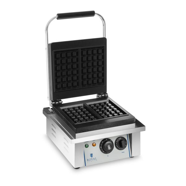 Gaufrier carré en inox 2000W