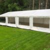 Tente de réception clanche 6x4m en location à Marche-en-Famenne – Private Garden Belgique