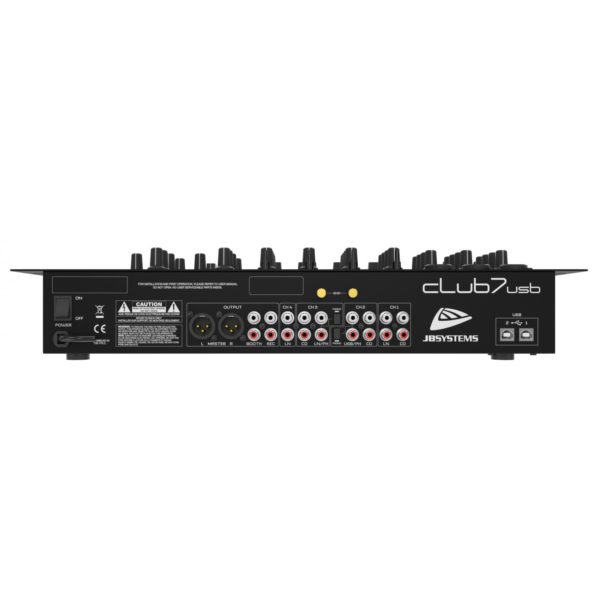 Console 13 entrées sur 7 canaux lecteur musique USB