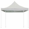 Tente de réception pliable blanche