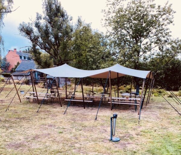 tente couleur sable 6,5x10m