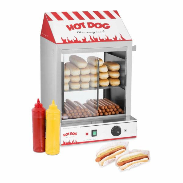 Machine à hot-dog professionnelle en location pour événements — appareil inox