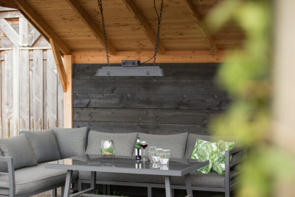 Chauffe terrasse Halogène 2500W suspendu