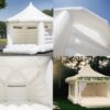Chateau gonflable blanc