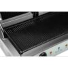 Machine à panini avec nervure double 2X 1800W Professionnel
