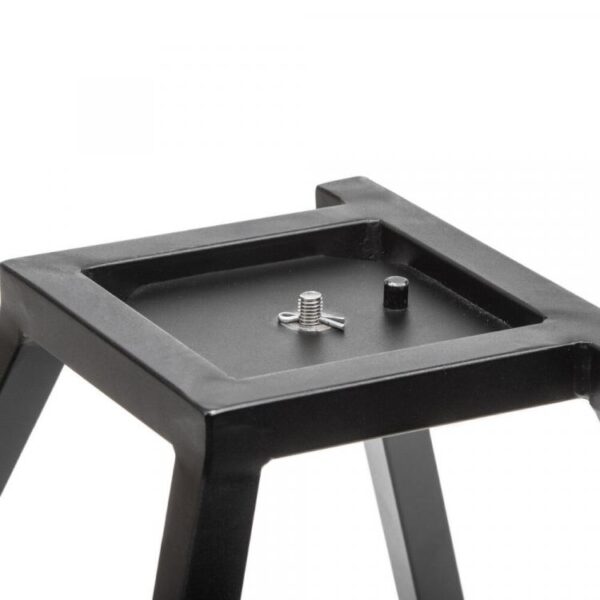 Table à manger, aluminium, noire