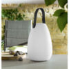 Lampe de table LED, effet bougie, change de couleur
