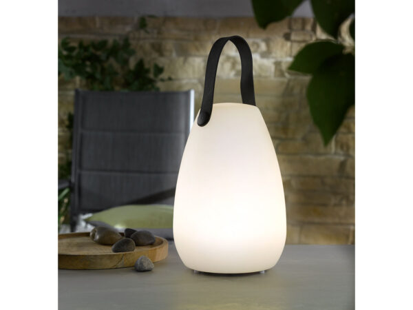 Lampe de table LED, effet bougie