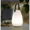 Lampe de table LED, effet bougie, change de couleur