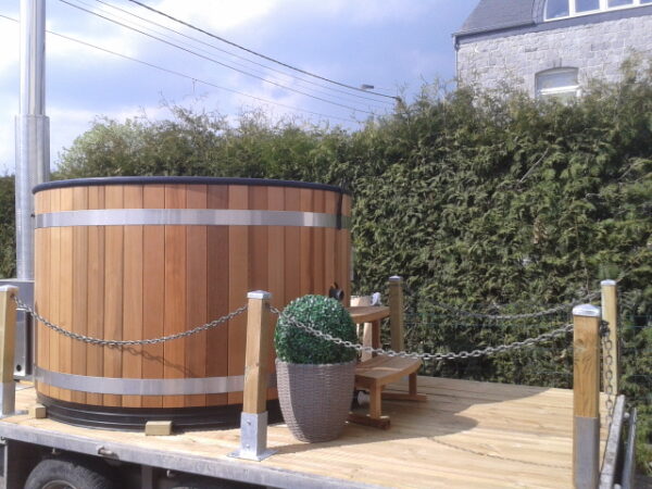 Bain nordique en bois