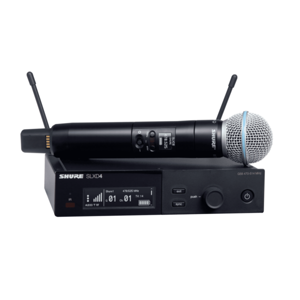 Micro sans fil Shure SLXD24D/Beta58A