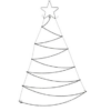 Photo du sapin lumineux mural en location chez Private Garden