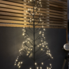 Photo du sapin de Noël noir LED en location chez Private Garden