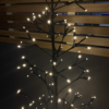 Sapin de Noël LED noir en location chez Private Garden