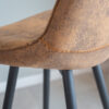 location de Tabouret haut en cuir Brun