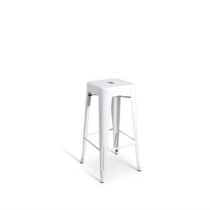 chaise blanche industriel