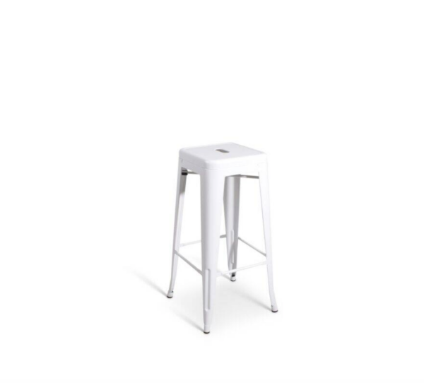 chaise blanche industriel