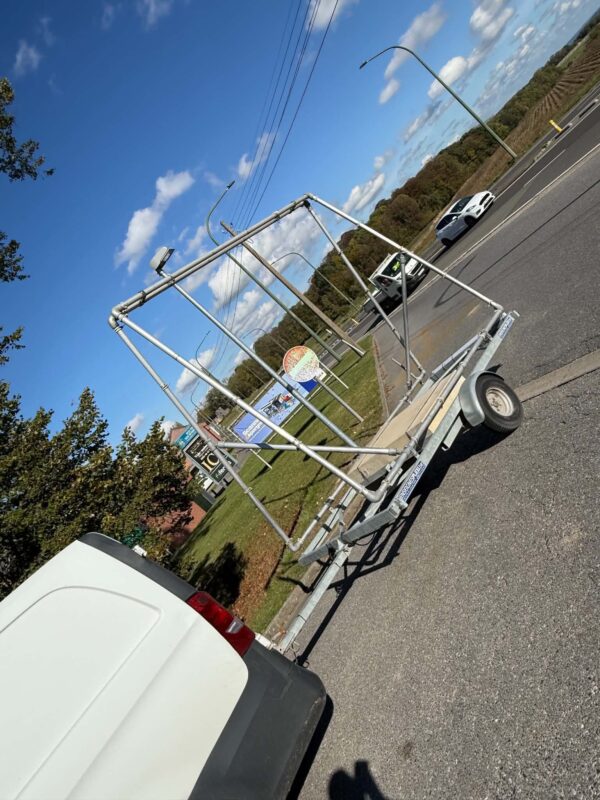 Image produit : location de remorque publicitaire